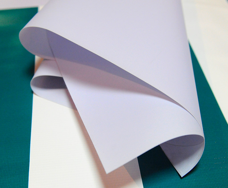 Material de rollo de banner flexible de bloqueo de PVC