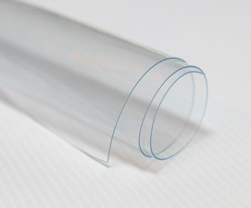 Película estirable supertransparente de PVC rígido